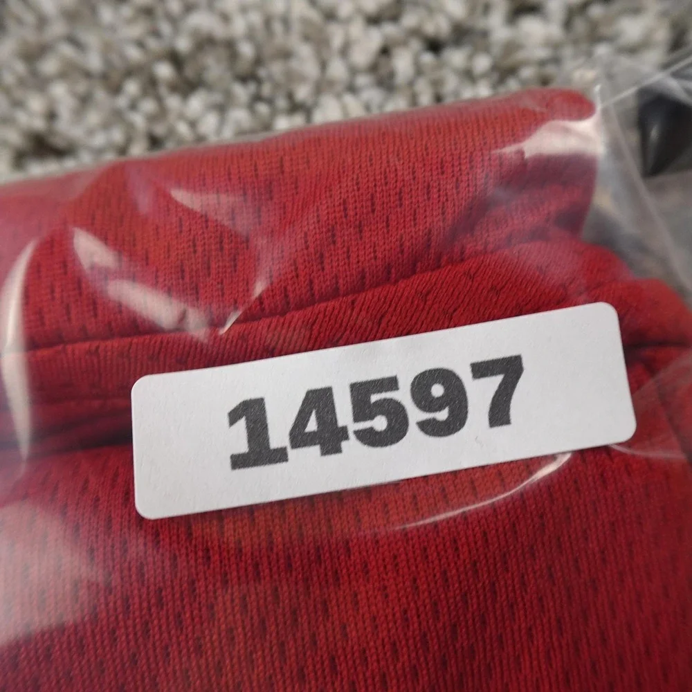 Adidas‎ Shirt Mens M Red Adizero ClimaCool Pullover 1/4 Zip Sweatshirt Athletic